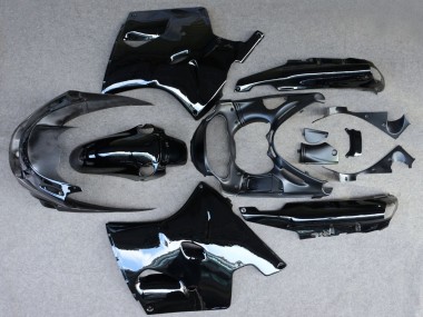 Kawasaki ZZR1100 Motorrad Verkleidung 1993-2003 - Glanzendes Schwarz