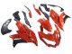 Kawasaki Versys 650 Motorrad Verkleidung 2015-2021 - Rot Matt Schwarz