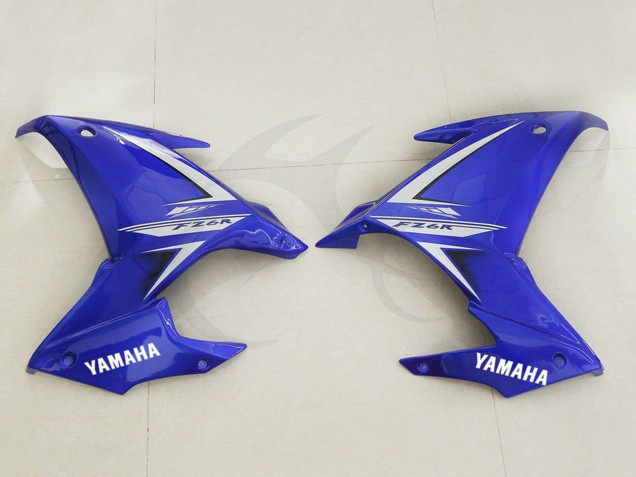Yamaha FZ6R Motorrad Verkleidung 2009-2015 - Blau Weiss