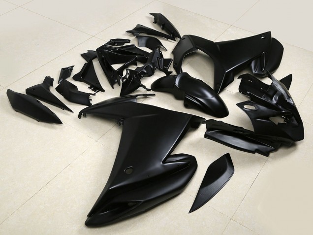 Yamaha FZ6R Motorrad Verkleidung 2009-2015 - Matt Schwarz