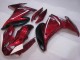 Yamaha FZ6R Motorrad Verkleidung 2009-2015 - Rot Weiss Schwarz