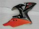 Suzuki GSXR 1000 Motorrad Verkleidung 2009-2016 - Orange Glanzendes Schwarz