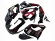 Yamaha YZF 1000R Thunderace Motorrad Verkleidung 1997-2007 - Schwarz mit Dunkel Rot Flamme