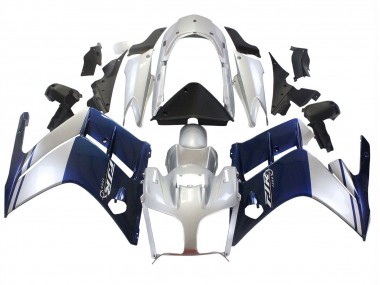 Yamaha FJR1300 Motorrad Verkleidung 2001-2006 - Dunkel Blau Silber