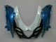 Suzuki GSXR 1000 Abs Verkleidungen Kit 2009-2016 - Weiss Blau Schwarz