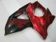 Suzuki GSXR 1000 Motorrad Verkleidung 2009-2016 - Rot Glanzendes Schwarz