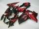 Suzuki GSXR 1000 Motorrad Verkleidung 2009-2016 - Rot Glanzendes Schwarz