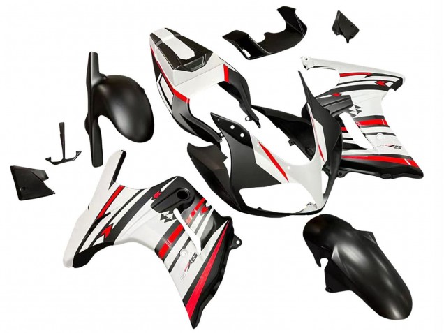 Suzuki SV650 Motorrad Verkleidung 2003-2013 - Weiss Rot Schwarz