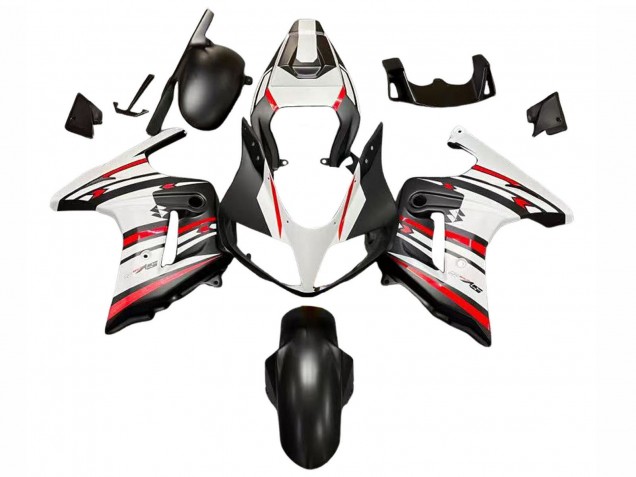 Suzuki SV650 Motorrad Verkleidung 2003-2013 - Weiss Rot Schwarz
