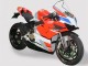 Ducati Panigale V4 V4S Motorrad Verkleidung 2020-2021 - Weiss Blau Rot Glanzendes Schwarz