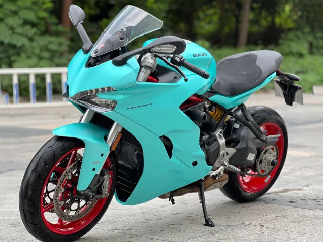 Ducati Supersport 939/939S Motorrad Verkleidung 2017-2022 - Hellblau