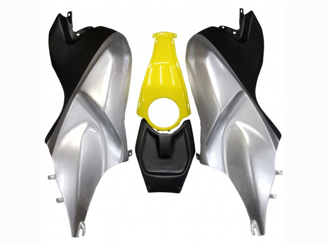 BMW K1200S Motorrad Verkleidung 2005-2010 - Gelb Silber Matt Schwarz