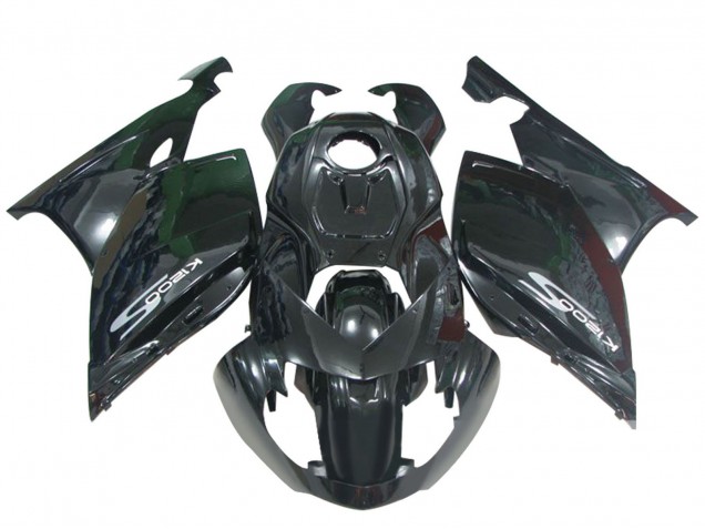 BMW K1200S Motorrad Verkleidung 2005-2010 - Glanzendes Schwarz