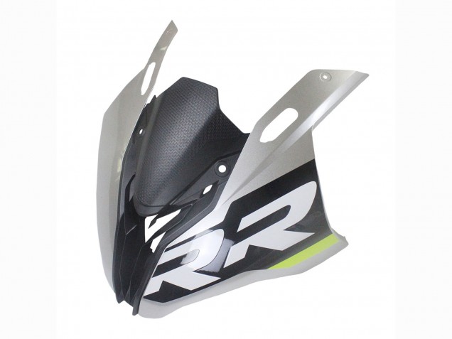 BMW S1000RR Motorrad Verkleidung 2023-2024 - Silber Matt Schwarz Limetten Grun