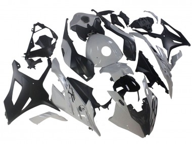 BMW S1000RR Motorrad Verkleidung 2023-2024 - Nardo Grau Matt Schwarz