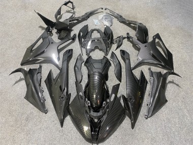 BMW S1000RR Motorrad Verkleidung 2019-2022 - Schwarze Carbonfaser