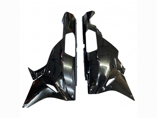 BMW S1000RR Motorrad Verkleidung 2015-2016 - Weiss Schwarz Carbonfaser