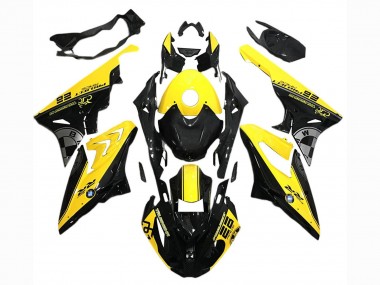 BMW S1000RR Motorrad Verkleidung 2015-2016 - Gelb Schwarz