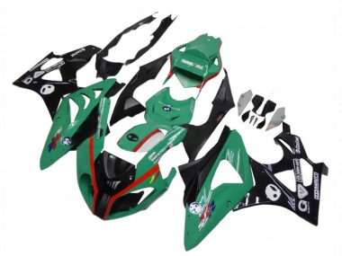 BMW S1000RR Motorrad Verkleidung 2009-2014 - Grun Rot Schwarz
