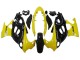 Suzuki GSX600F/GSX750F Motorrad Verkleidung 2004-2006 - Glanzendes Schwarz Gelb