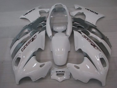 Suzuki GSX600F/GSX750F Motorrad Verkleidung 2004-2006 - Weiss