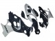 Suzuki GSX600F/GSX750F Motorrad Verkleidung 2004-2006 - Glanzendes Schwarz Grau