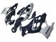 Suzuki GSX600F/GSX750F Motorrad Verkleidung 2004-2006 - Glanzendes Schwarz Grau