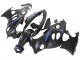 Suzuki GSX600F/GSX750F Motorrad Verkleidung 2004-2006 - Matt Schwarz mit Blau Logo
