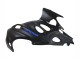 Suzuki GSX600F/GSX750F Motorrad Verkleidung 2004-2006 - Matt Schwarz mit Blau Logo