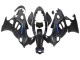 Suzuki GSX600F/GSX750F Motorrad Verkleidung 2004-2006 - Matt Schwarz mit Blau Logo