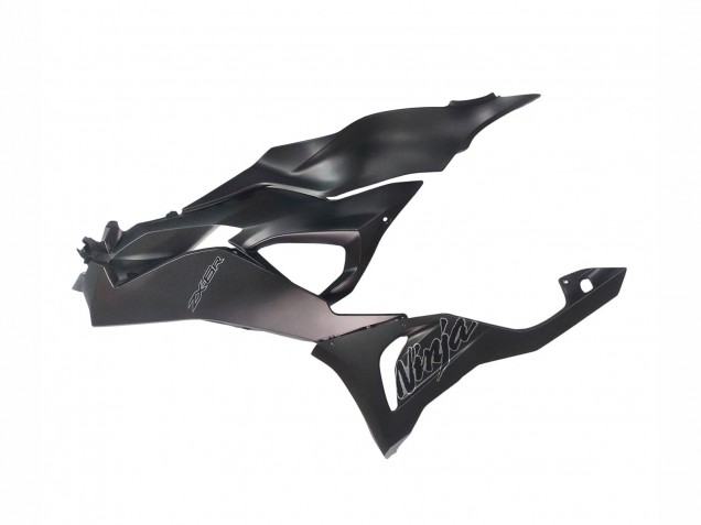 Kawasaki ZX6R Motorrad Verkleidung 2023-2025 - Matt Schwarz