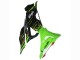 Kawasaki ZX6R Motorrad Verkleidung 2023-2025 - Grun Schwarz