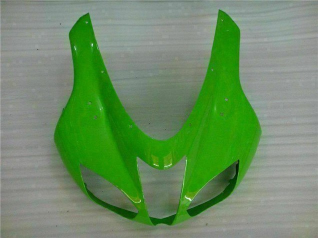 Kawasaki ZX6R Motorrad Verkleidung 2007-2008 - Grun Weiss Ninja