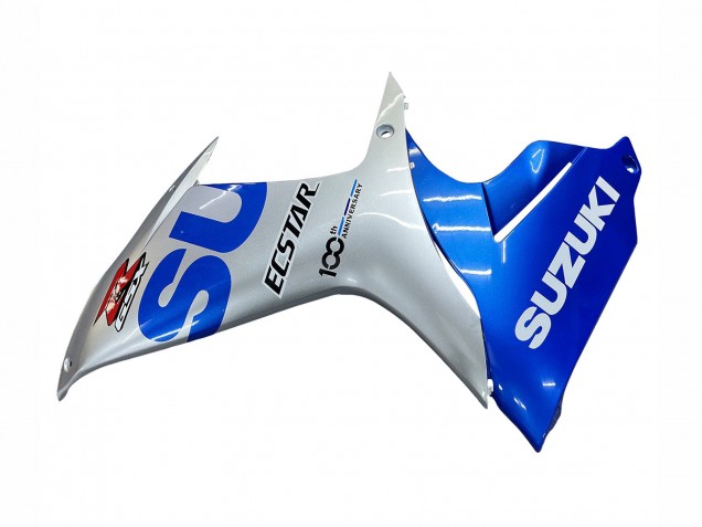Suzuki GSXR 600 / GSXR 750 Motorrad Verkleidung 2011-2024 - Blau Silber Ecstar