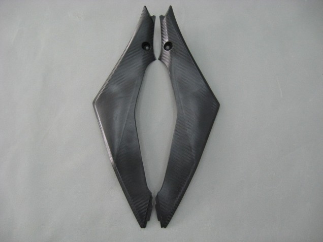 Suzuki GSXR 1000 Motorrad Verkleidung 2007-2008 - Matt Schwarz Glanzendes Schwarz
