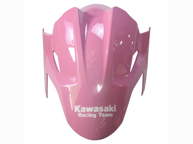 Kawasaki Ninja 400 Motorrad Verkleidung 2018-2024 - Rosa Matt Schwarz Bienenwabe