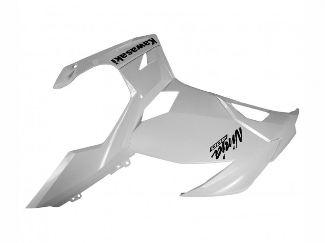 Kawasaki Ninja 400 Motorrad Verkleidung 2018-2024 - Glanzendes Weiss