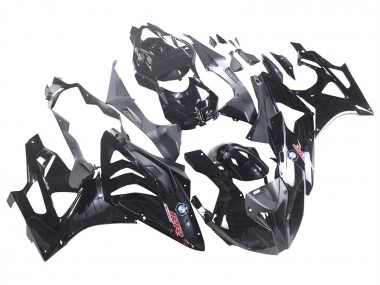BMW S1000RR Motorrad Verkleidung 2009-2014 - Glanzendes Schwarz