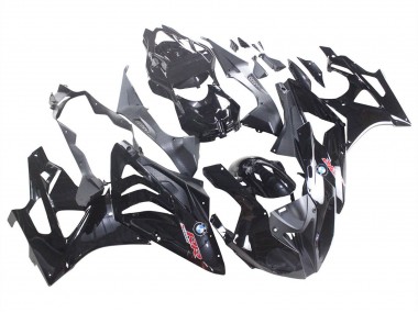 BMW S1000RR Motorrad Verkleidung 2009-2014 - Glanzendes Schwarz