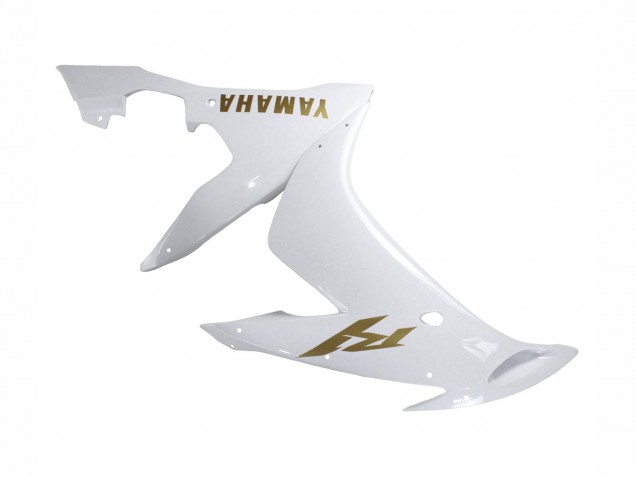 Yamaha YZF 1000 R1 Motorrad Verkleidung 2004-2006 - Weiss Gold Aufkleber