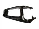 Yamaha YZF R6 Motorrad Verkleidung 2003-2004 - Glanzendes Schwarz Weiss Aufkleber