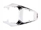 Yamaha YZF R6 Motorrad Verkleidung 2003-2004 - Weiss Glanzendes Schwarz