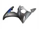 Yamaha YZF R6 Motorrad Verkleidung 2003-2004 - Matt Schwarz Blau