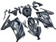 Kawasaki EX300 Motorrad Verkleidung 2013-2017 - Matt Schwarz Weiss Elf Schnee
