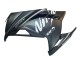 Kawasaki EX300 Motorrad Verkleidung 2013-2017 - Matt Schwarz Weiss Elf Schnee