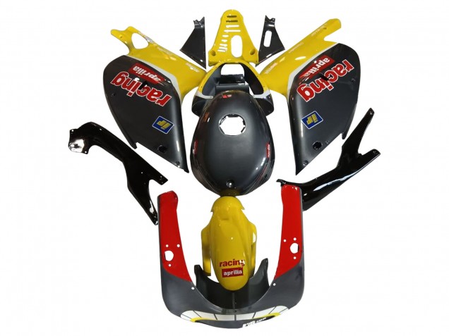 Aprilia RS125 Motorrad Verkleidung 2000-2005 - Schwarz Gelb Rot