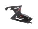 Aprilia RS125 Motorrad Verkleidung 2006-2011 - Glanzendes Schwarz Rot Weiss Aufkleber