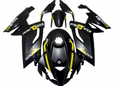 Aprilia RS125 Motorrad Verkleidung 2006-2011 - Matt Schwarz Gelb