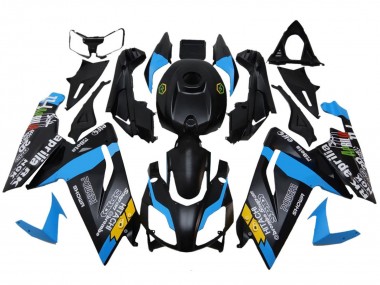 Aprilia RS125 Motorrad Verkleidung 2006-2011 - Schwarz Blau Gelb