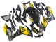 Aprilia RS4 50 125 Motorrad Verkleidung 2012-2019 - Gelb Matt Schwarz